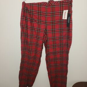 Jones New York Red and Yellow Plaid Garment